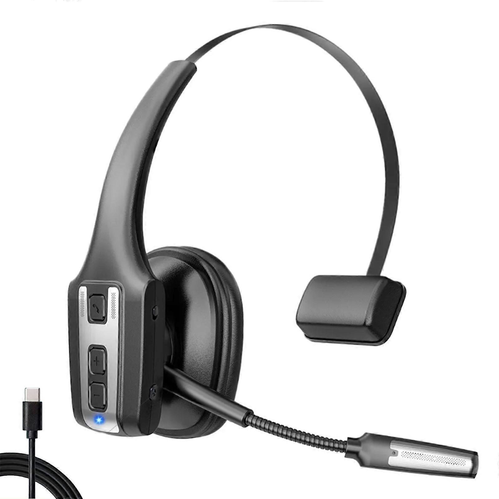 Long Lasting 8 Hour Battery Service Wireless Headset Headphone Bluetooth-compatible Multiple Device Compatibility DH19 Multicolor