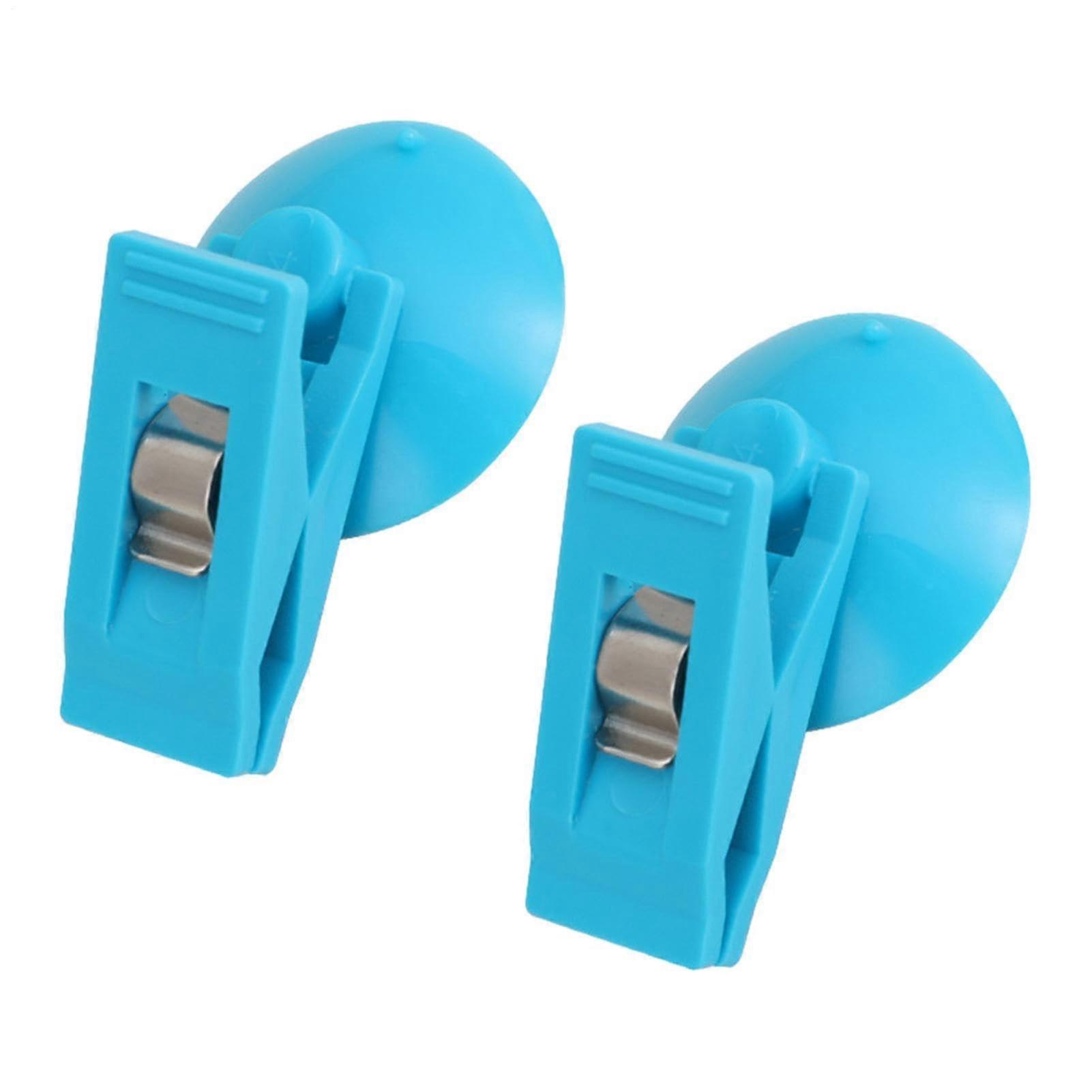 Car Window Suction Cup Clips 2PCS Parking Permit Holders Secure Grip Easy Removal MultiPurpose Use