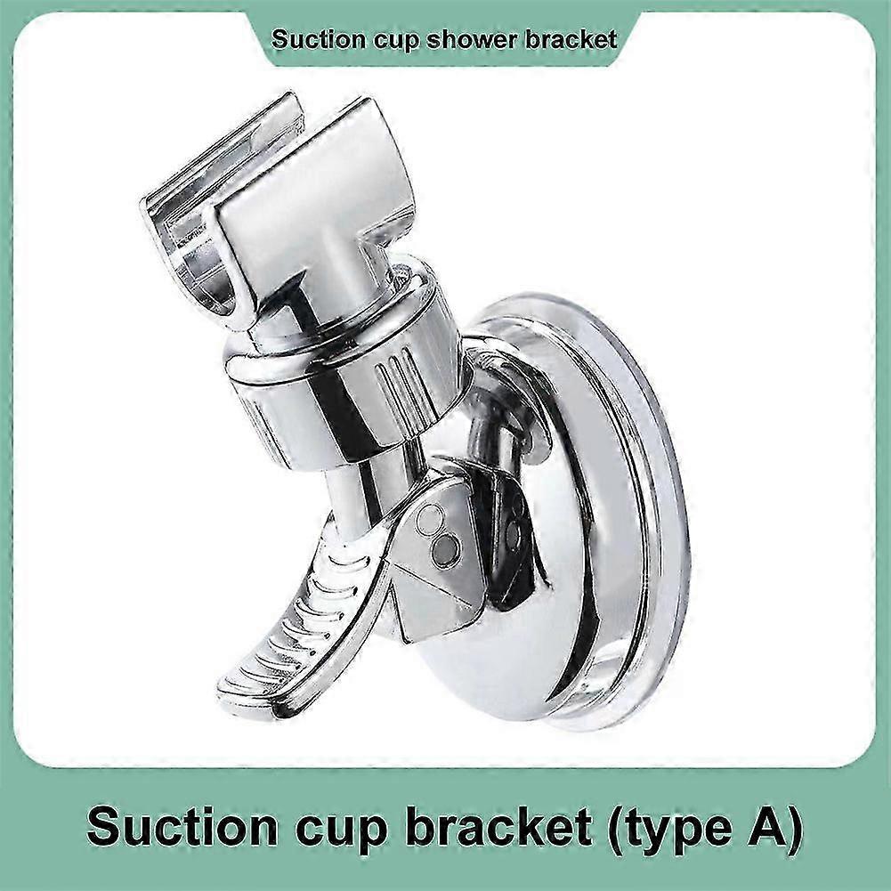 Adjustable Shower Head Holder Suction Cup Handheld Wall Mount Bathroom Bracket~