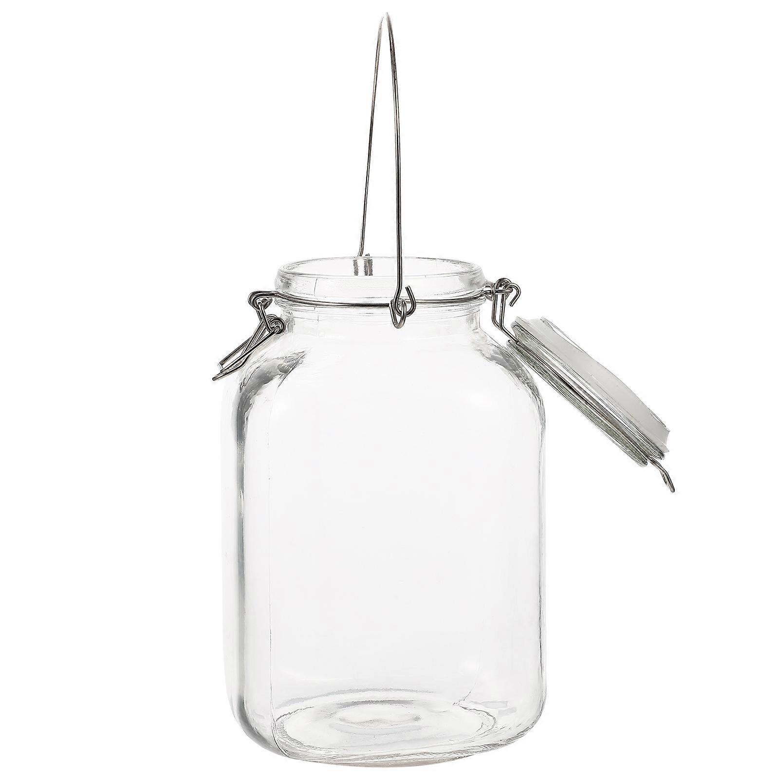 Airtight Glass Storage Jar for Pickle Containment