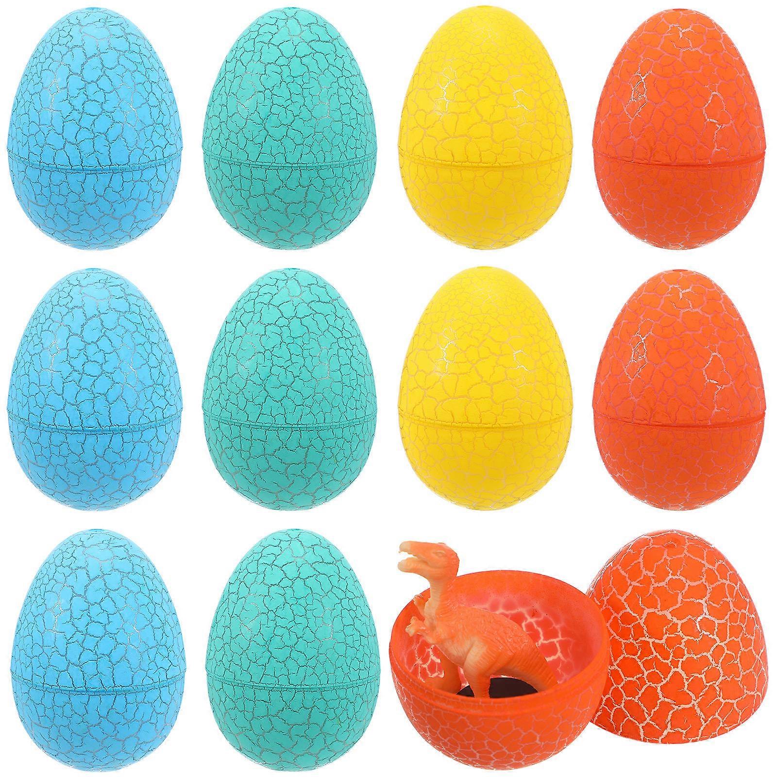 Dinosaur Egg Toy Set for Playing Use Including Bright Educational Dinosaur Figures