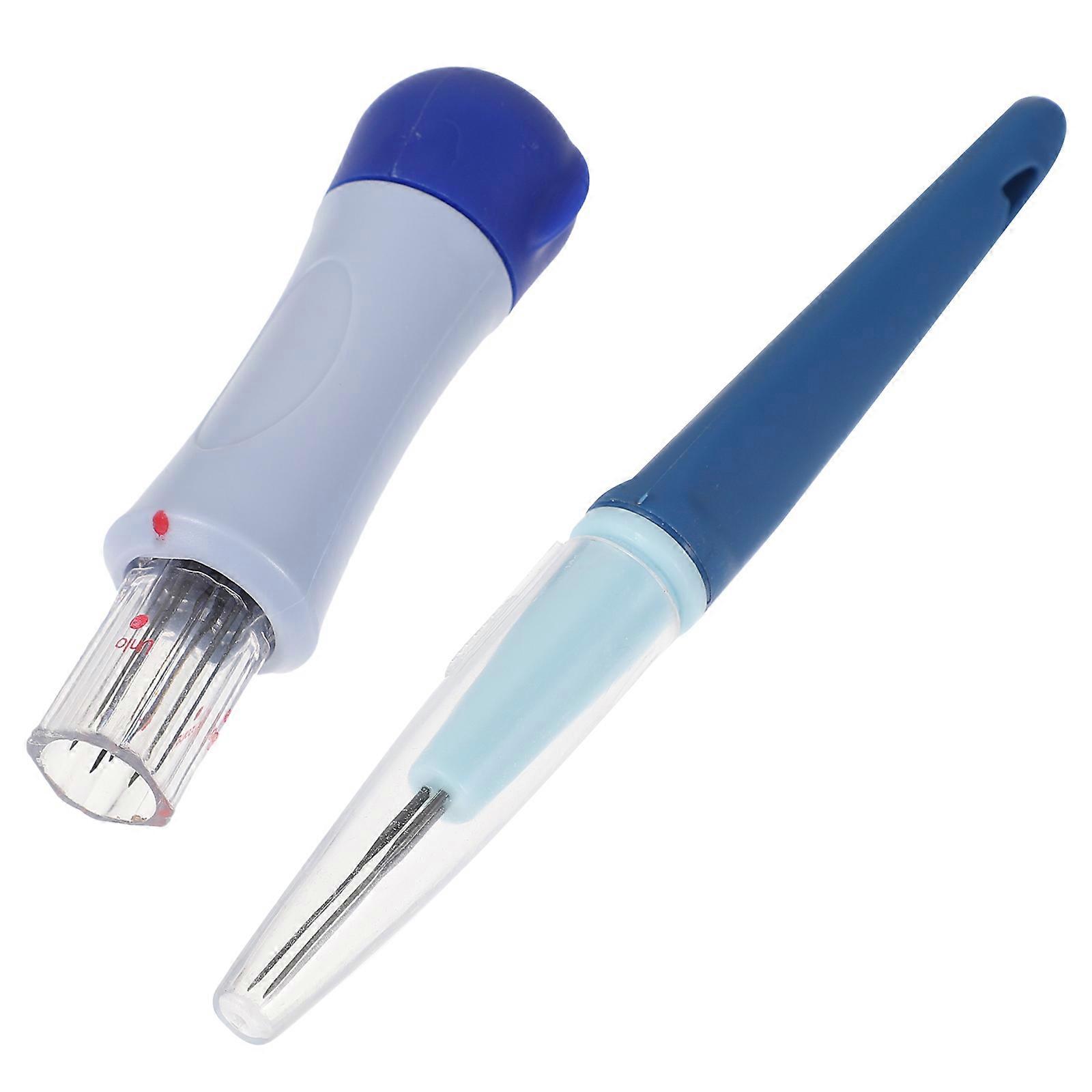 Embroidery Pen Punch Needle for DIY Sewing Kit with 2Pcs Needles