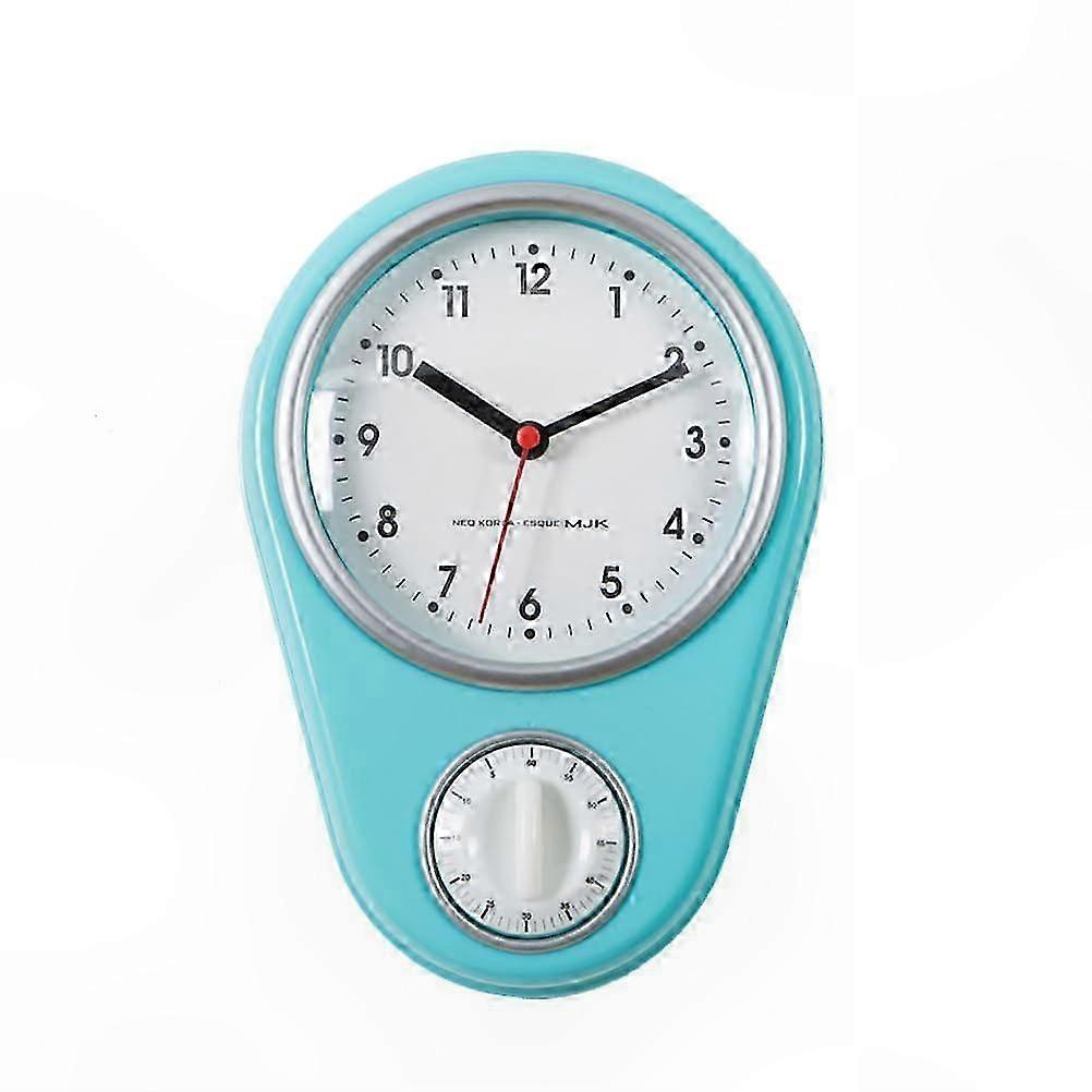 Vintage Style Kitchen Timer Wall Clock for Home Decor