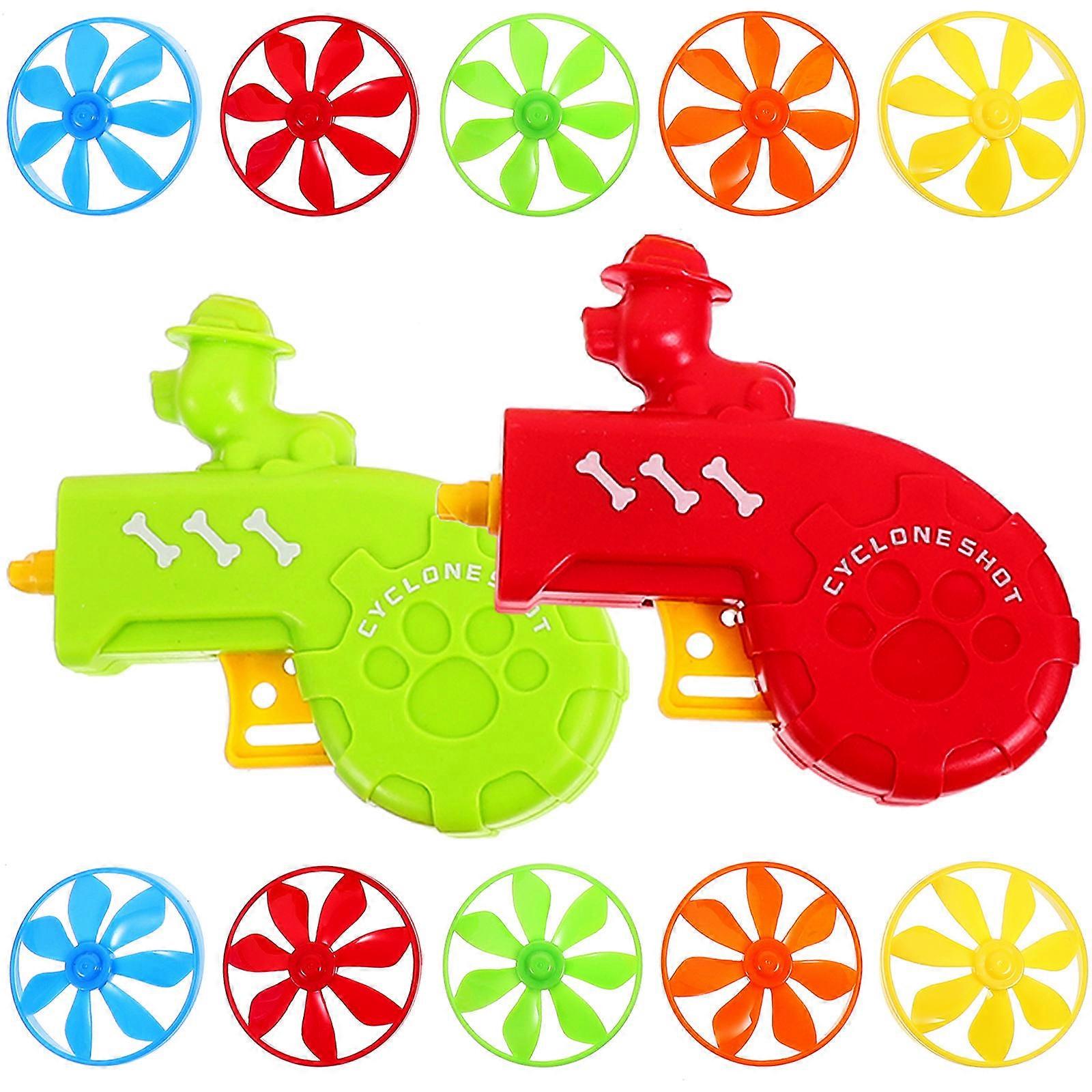 Cat Fetch Toy Flying Disc Saucer Launcher for Interactive Play 1Pcs