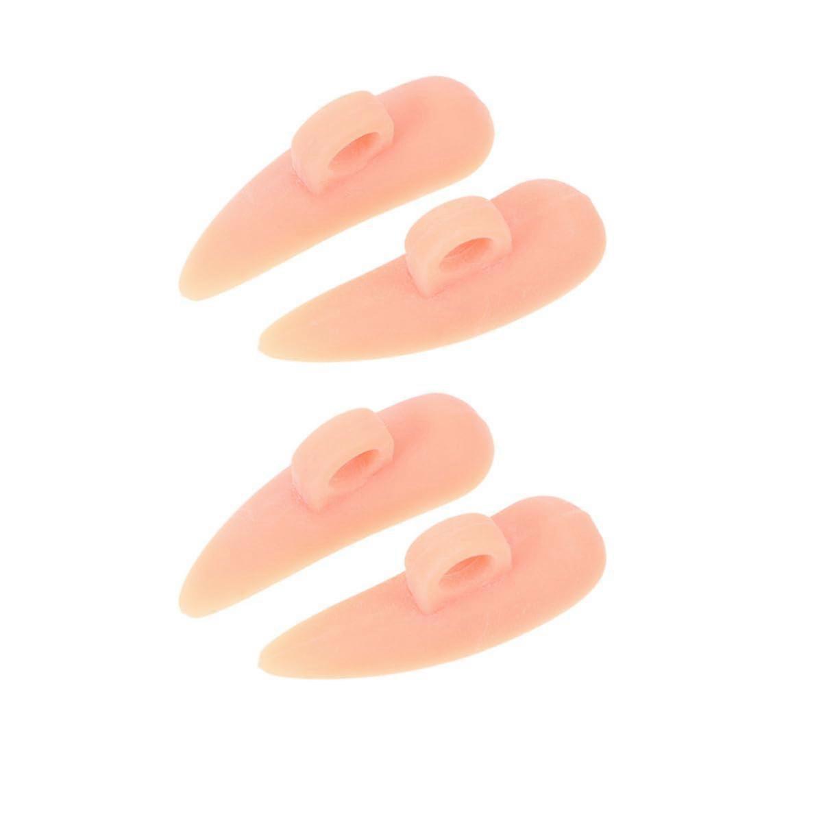 Adjustable Toe Separator and Straightener for Foot Alignment, Comfortable Durable Daily Wear, 4pcs