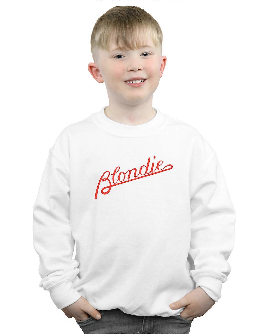 Blondie gutter linjer Logo Sweatshirt