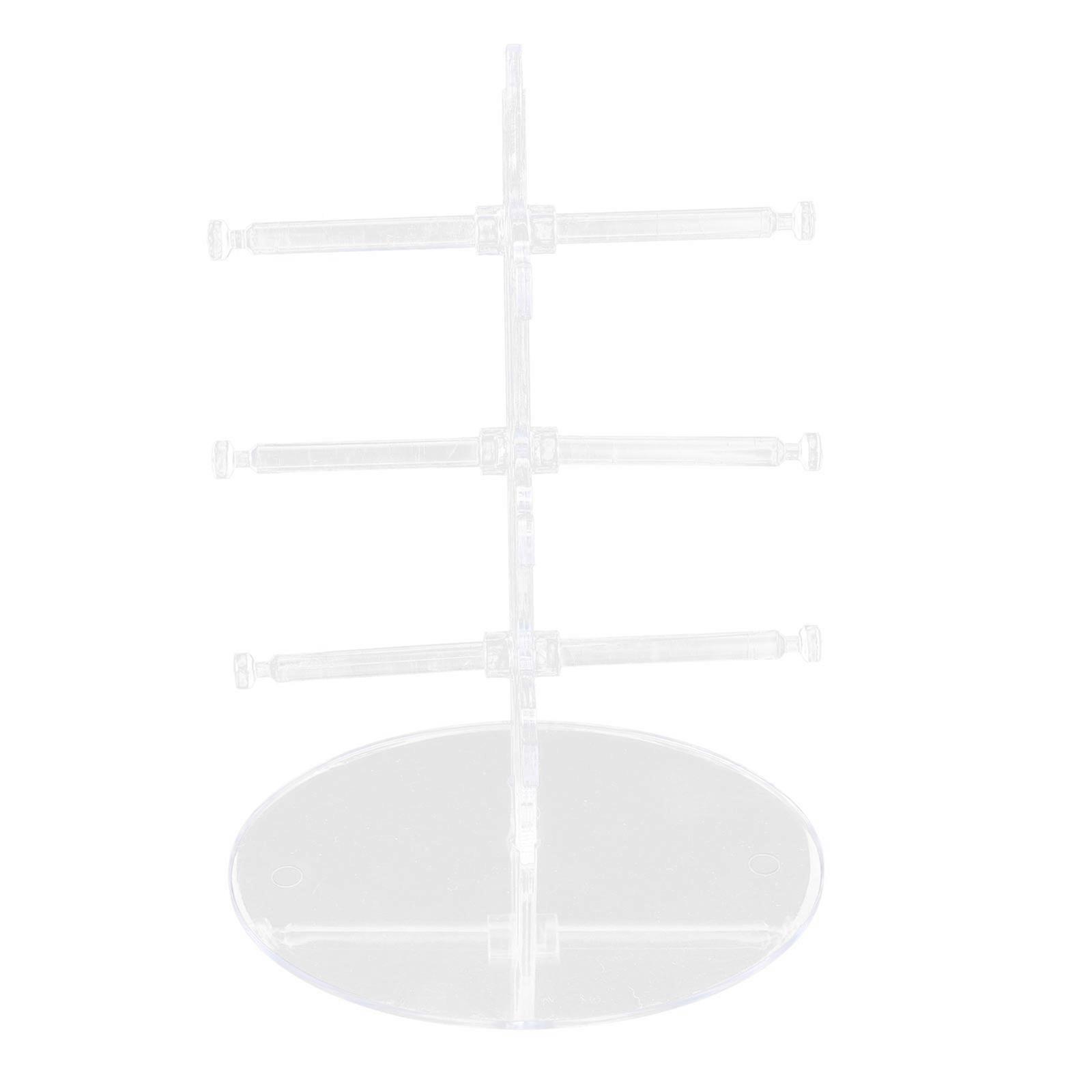 Transparent Glasses Stand for Storage Use Featuring 5Sets Detachable Holders