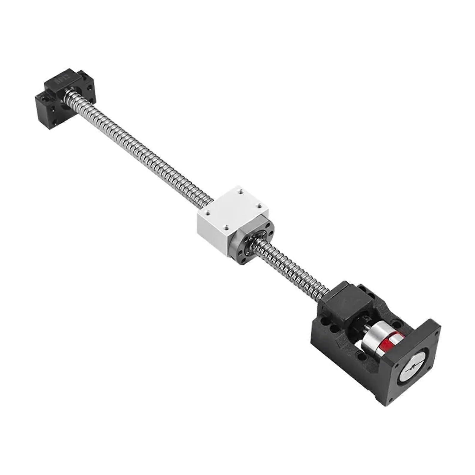 SBR20 Linear Guide Rail and SFU1605 Ball Screw Set with BF12 Support, 400mm CNC Motion Kit