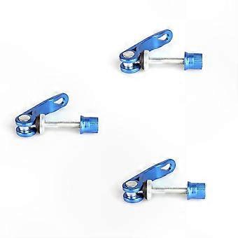 Ferramenta de aperto de parafusos de selim de bicicleta, liga de alumínio, para bicicletas de estrada, azul.