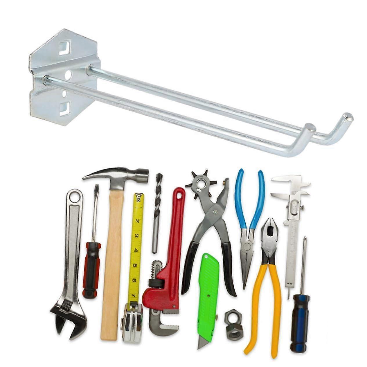Pegboard Hooks Set for Garage Storage, Durable Steel Utility Hooks for Tools and Workshop