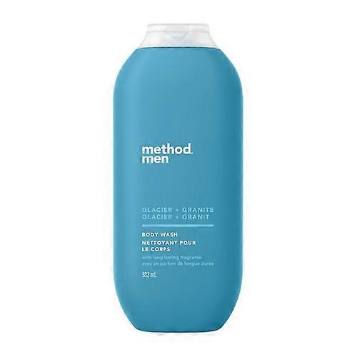 Method Products Glacier Plus Granite dusjsåpe for menn, 532 ml