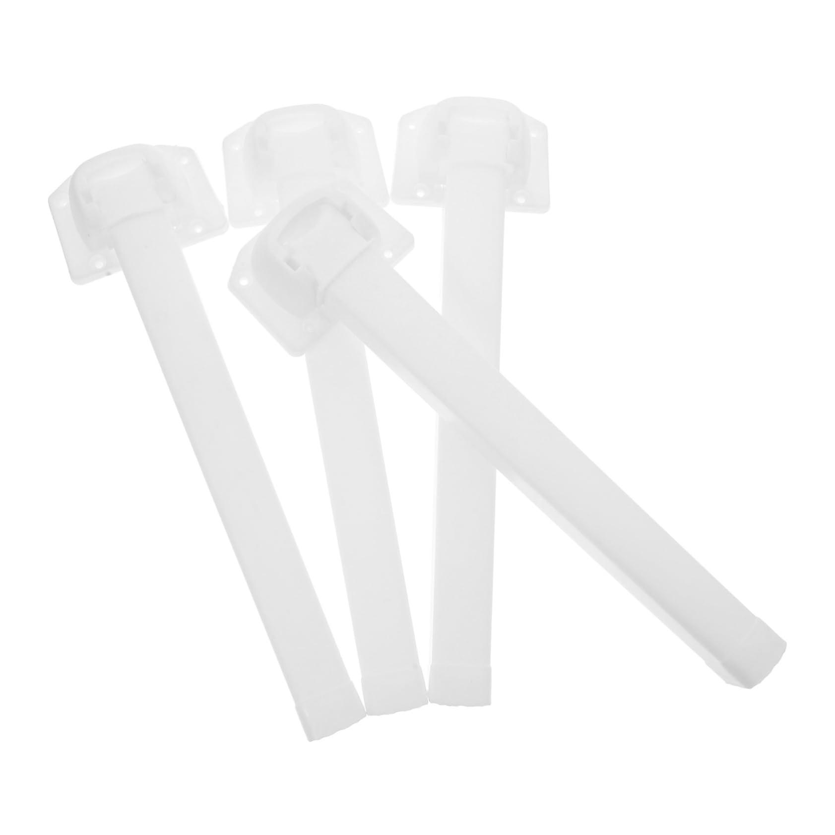 4pcs Folding Table Leg Brackets Heavy Duty Plastic for Study Desks Sofa Tables