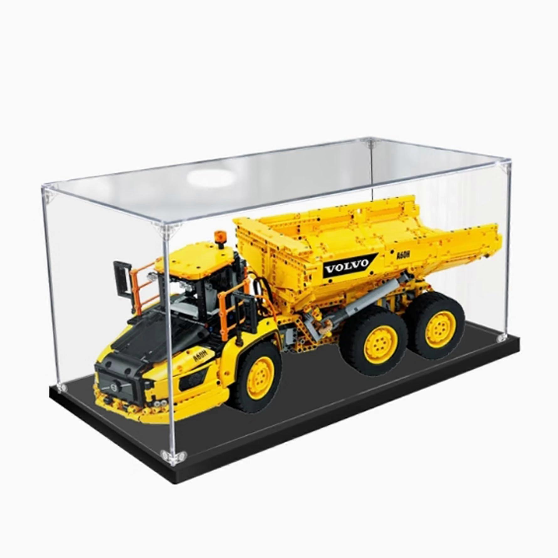 Display Case Clear Acrylic Dustproof Showcase Stackable Tool Assembly for  42114