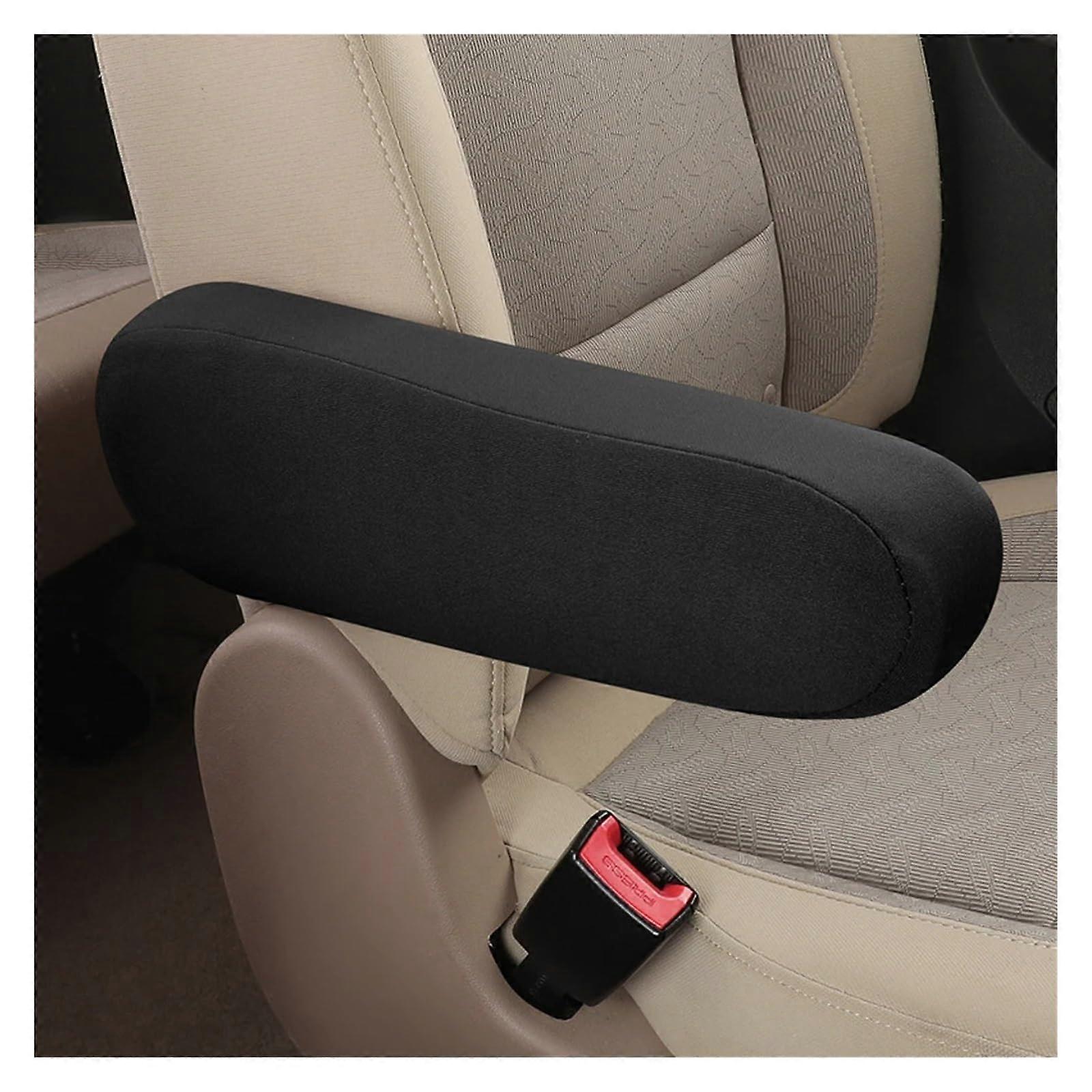 Car Armrest Cover Black Universal ScratchResistant DustProof Protector for Auto Interior Upgrade