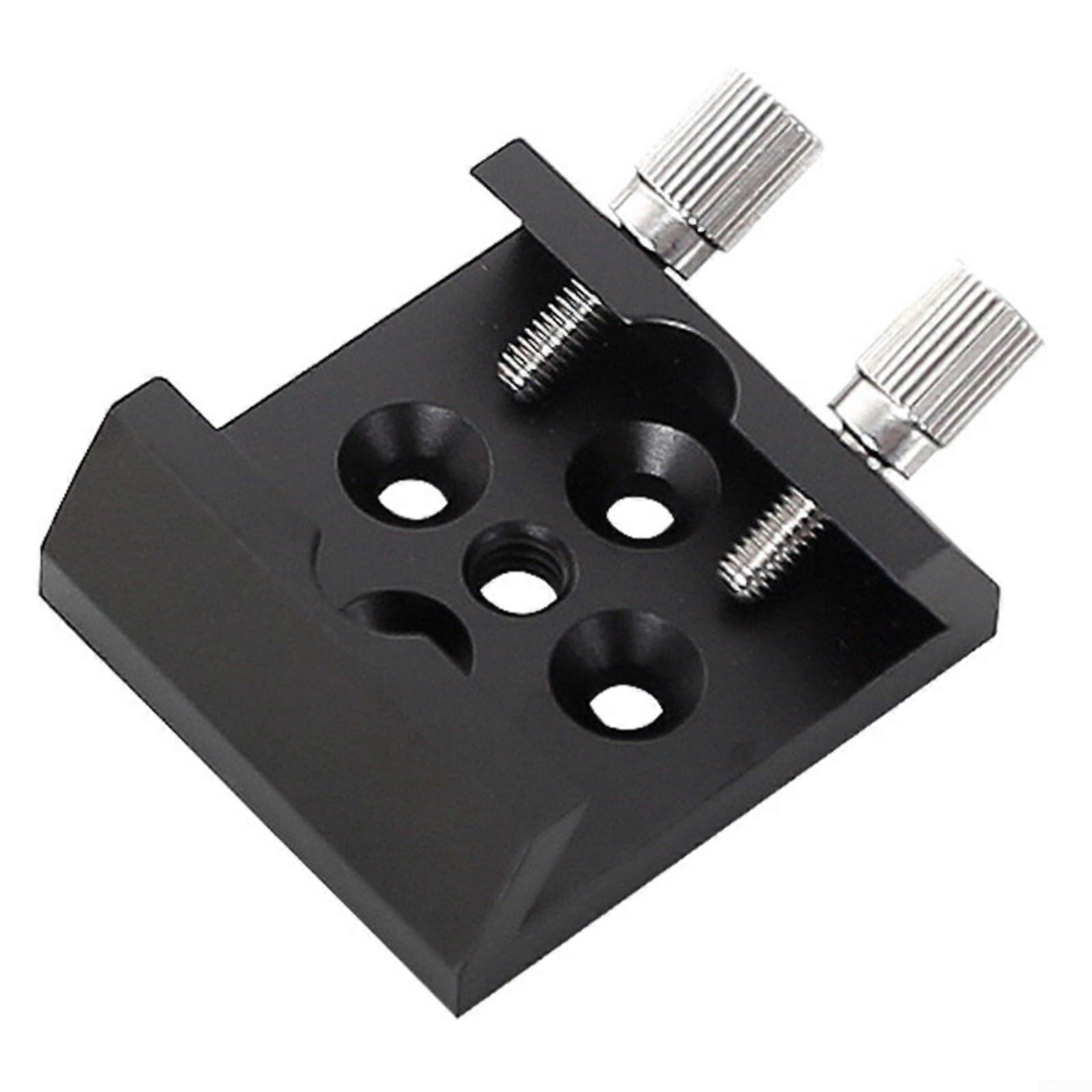 Aluminum Telescope Finder Scope Bracket with Secure Locking Mechanism and Universal Dovetail Mount