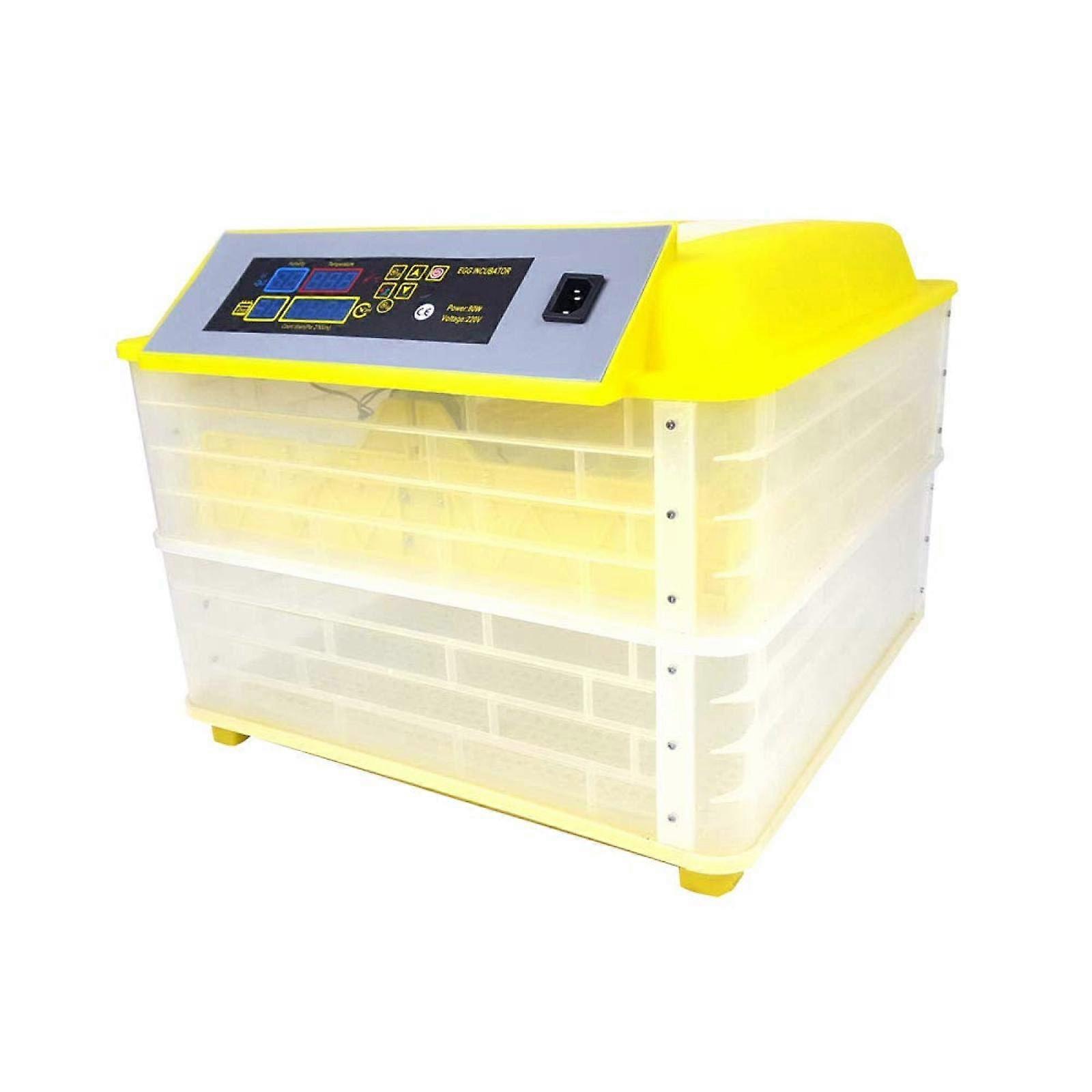 Automatic Egg Incubator 48/56/96/112 Eggs with Auto Turning and Precise Temperature Control for Poultry