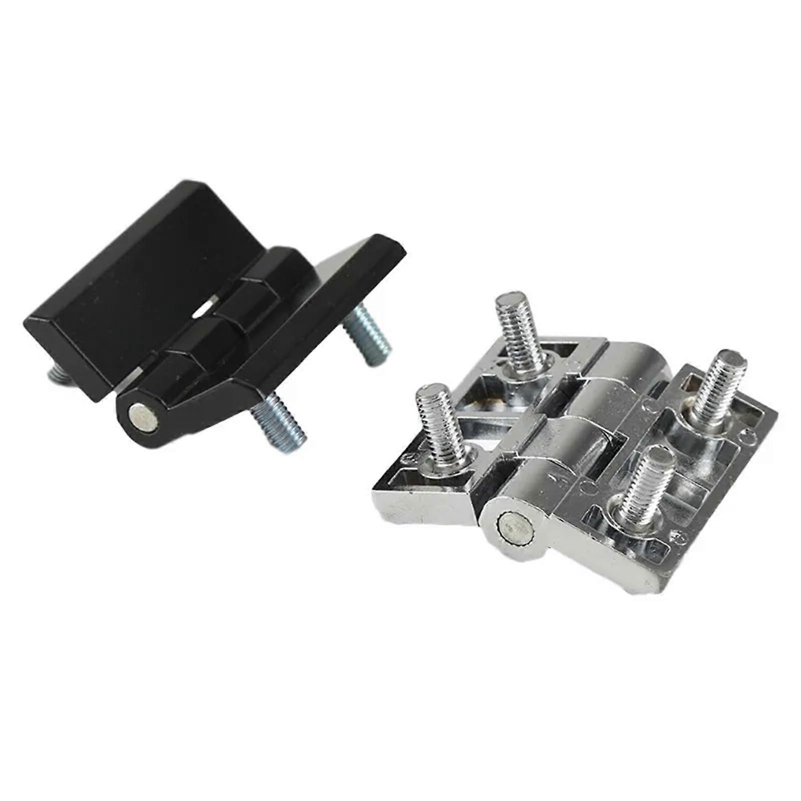 Industrial Corner Hinge 40x40mm Heavy Duty Box Door Hinge with Secure Stud Screw Fixing