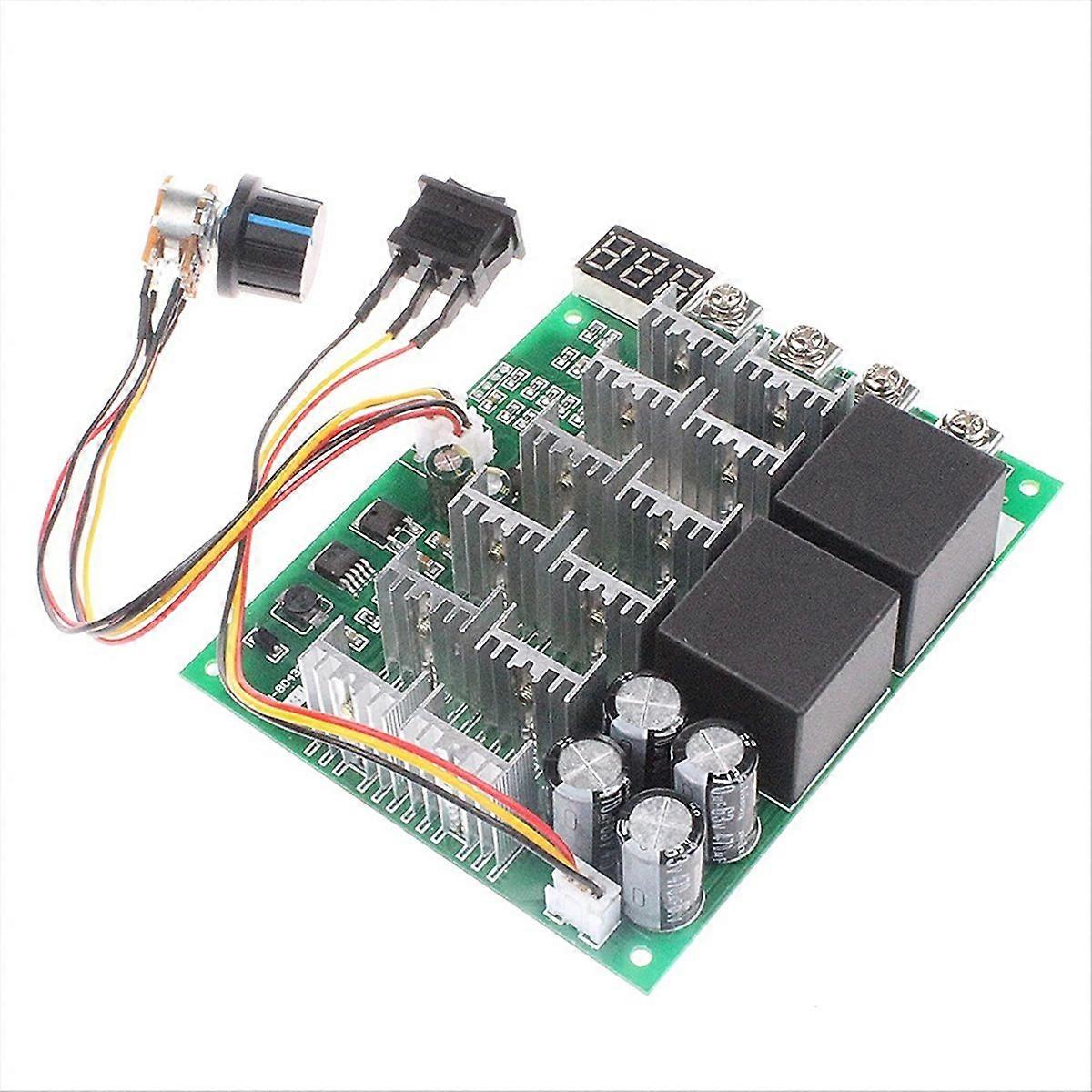 DC10V-55V Motor Speed Controller Digital Display 60A Regulator