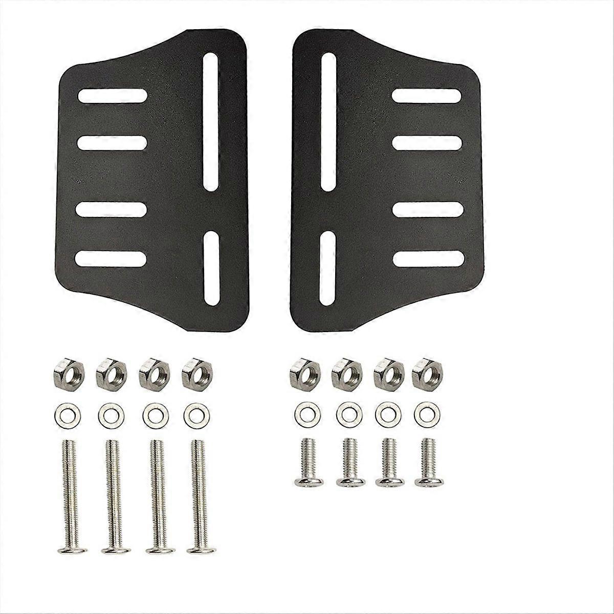 2PCS Heavy Duty Bed Frame Adapter/Connector Plate