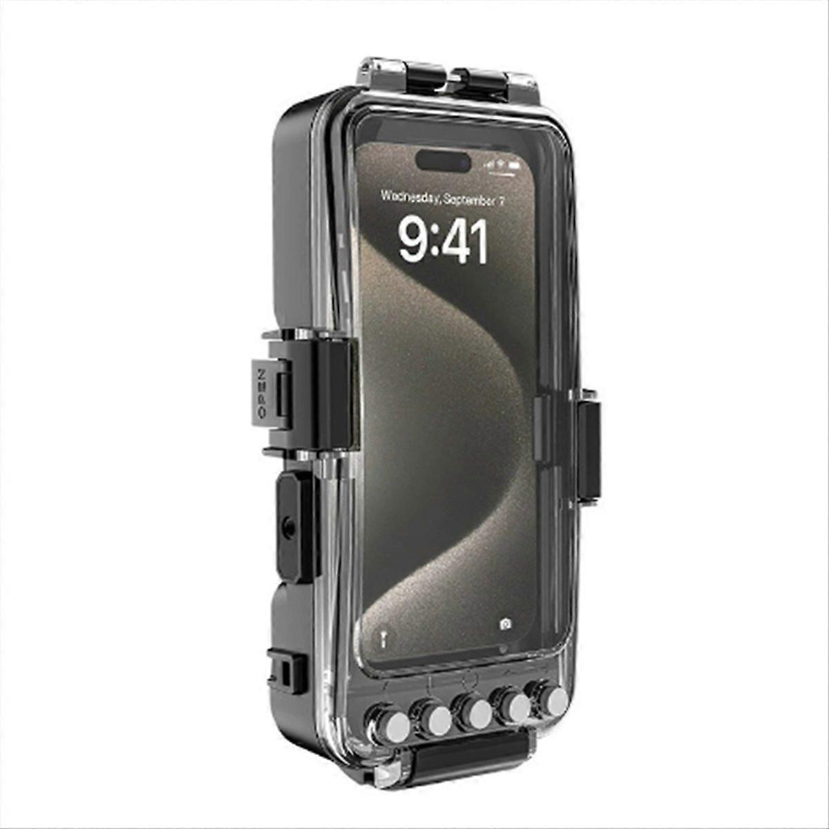Bluetooth 30 meter diepe waterdichte behuizing