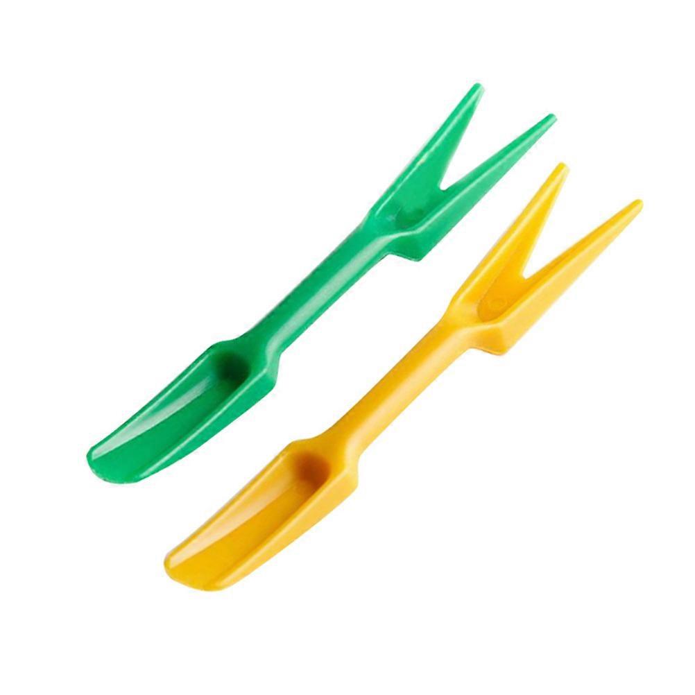 Plastic Transplanting Tool for Seeding Transplanting with 2Pcs Small