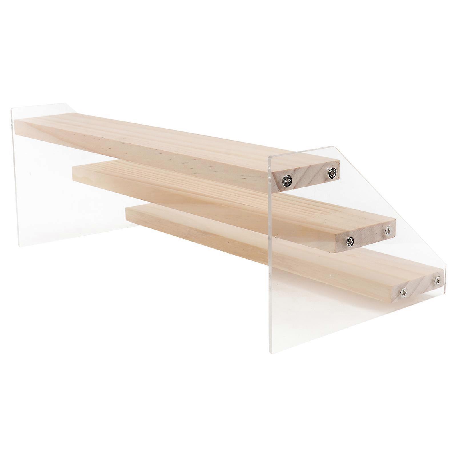 Toy Storage Holder Doll Displaying Rack for Toy Displaying 2Pcs Model Storage