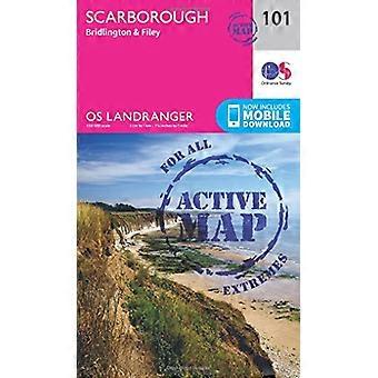 Scarborough, Bridlington y Filey (OS Landranger mapa)
