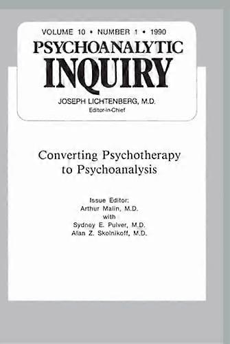 Converting Psychoanalysis: Psychoanalytic Inquiry, 10.1