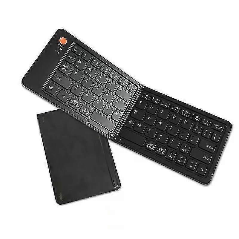 Folding Bluetooth Wireless Keyboard For IPAD Mobile Tablet Notebook Portable Office Mini Keyboard Android IOS HarmonyOS Universal