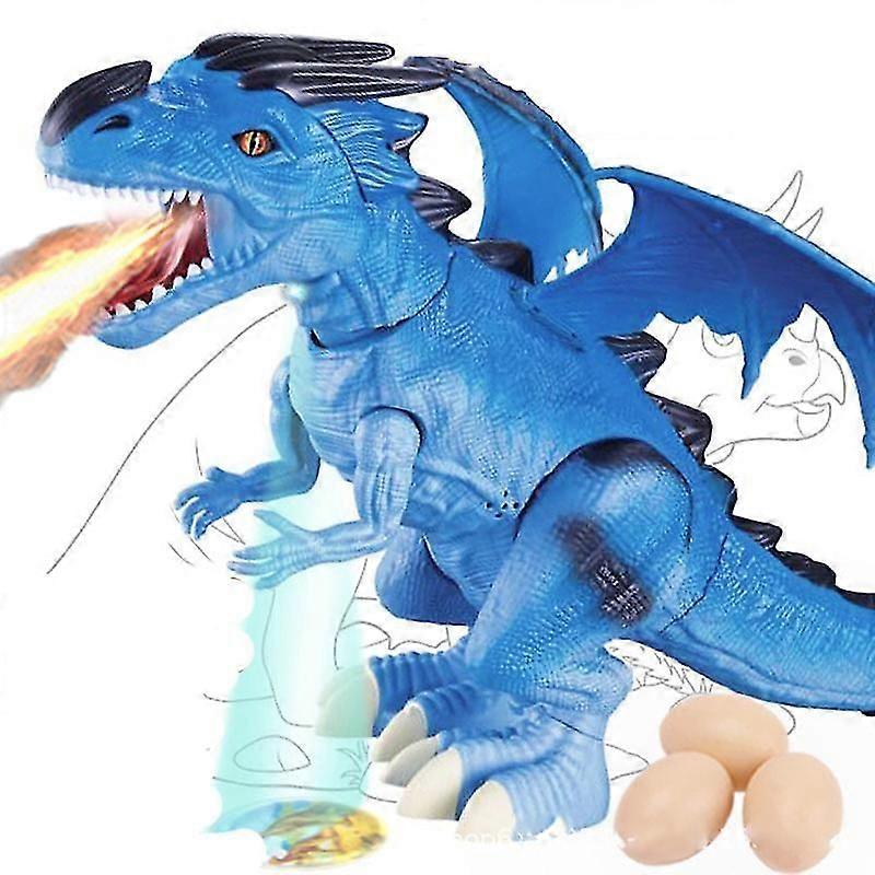 Elektrisk vandrende dinosaurleke med egglegging