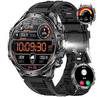 SUNKTA Smartwatch, 1,85 Zoll HD-Touchscreen, Bluetooth-Telefonie, Herzfrequenzmessung, Schlafüberwachung, 800 mAh