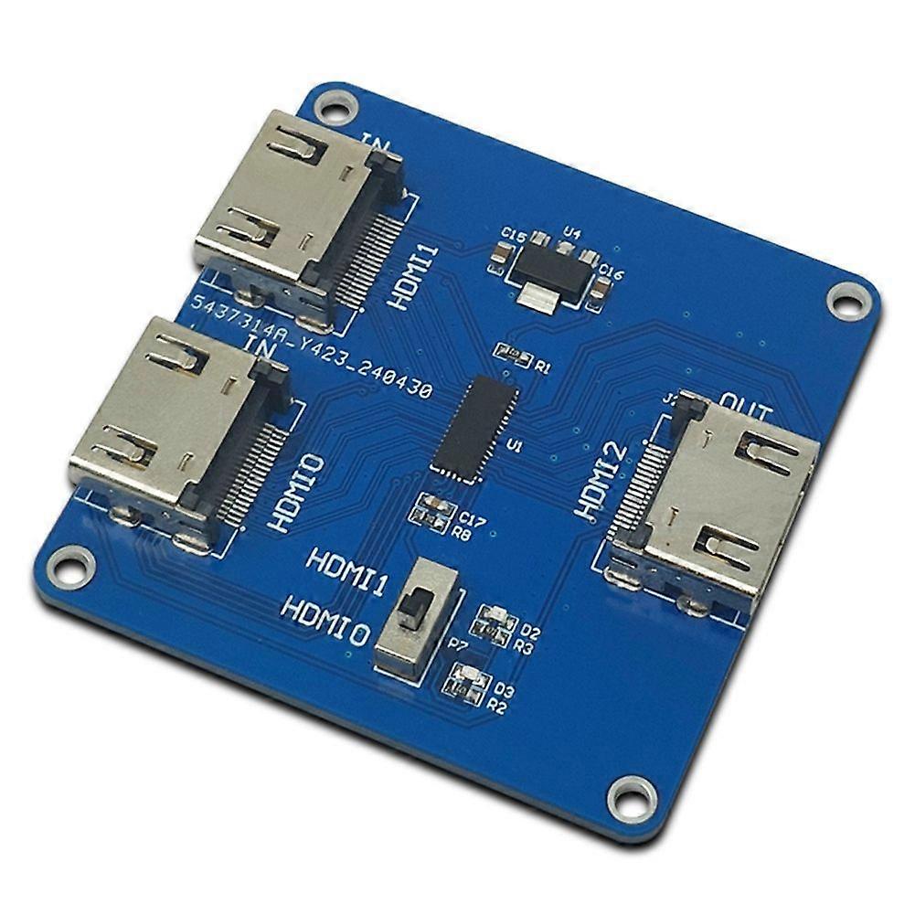 HDMI-Compatible Switch 2 in 1 Out 2, HDMI-Compatible HD Distributor Display Module,HD Distributor Display Module