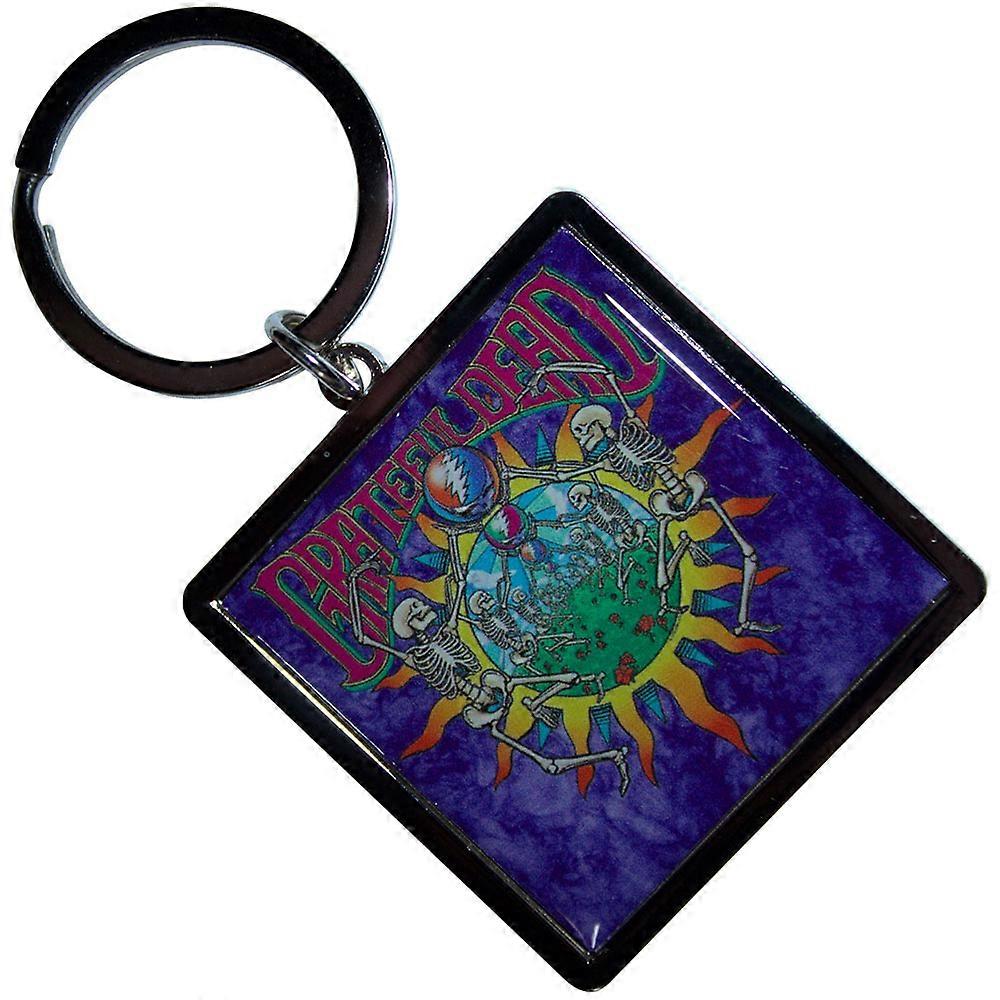 Grateful Dead Skeleton Arches Keyring Keychain