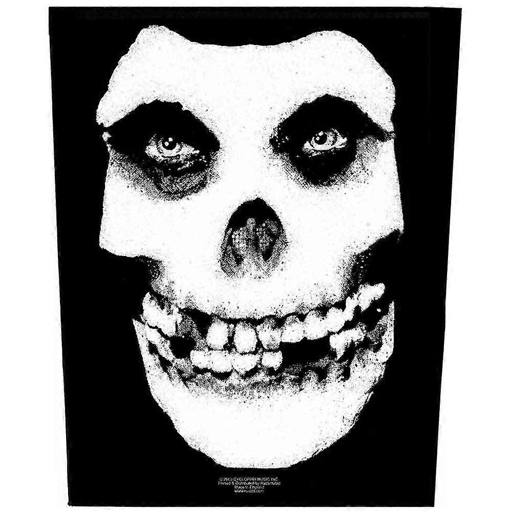 Misfits Face Skull Logo Back Patch
