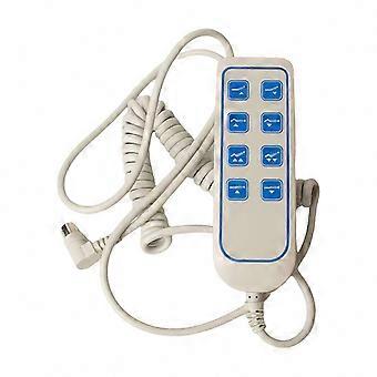 8-pins 9-aderige stekker voor elektrische bedbediening, handbediening voor handmatige stoellift, meerkleurig