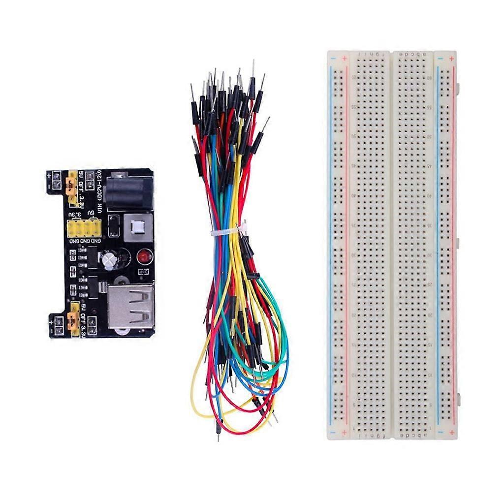 MB102 Breadboard 830 Point Solderless PCB Bread Board Test Development for DIY Electronic Projects