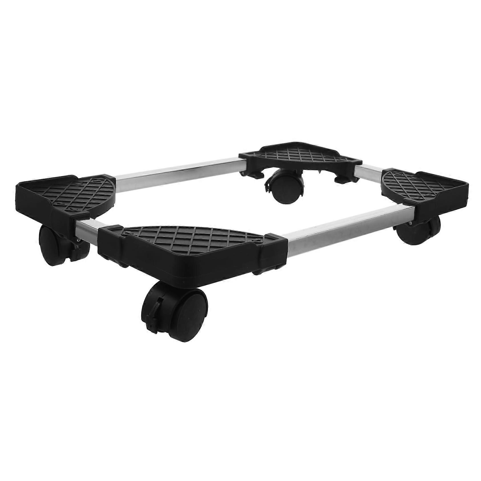 Adjustable CPU Stand with Wheels for Under Desk, Stable Base Rolling Computer Tower Holder