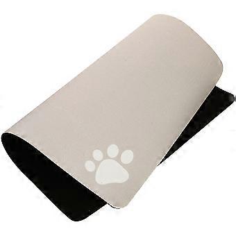 Absorbent Coffee Pet Feeding Mat for Dog Food and Water Bowl