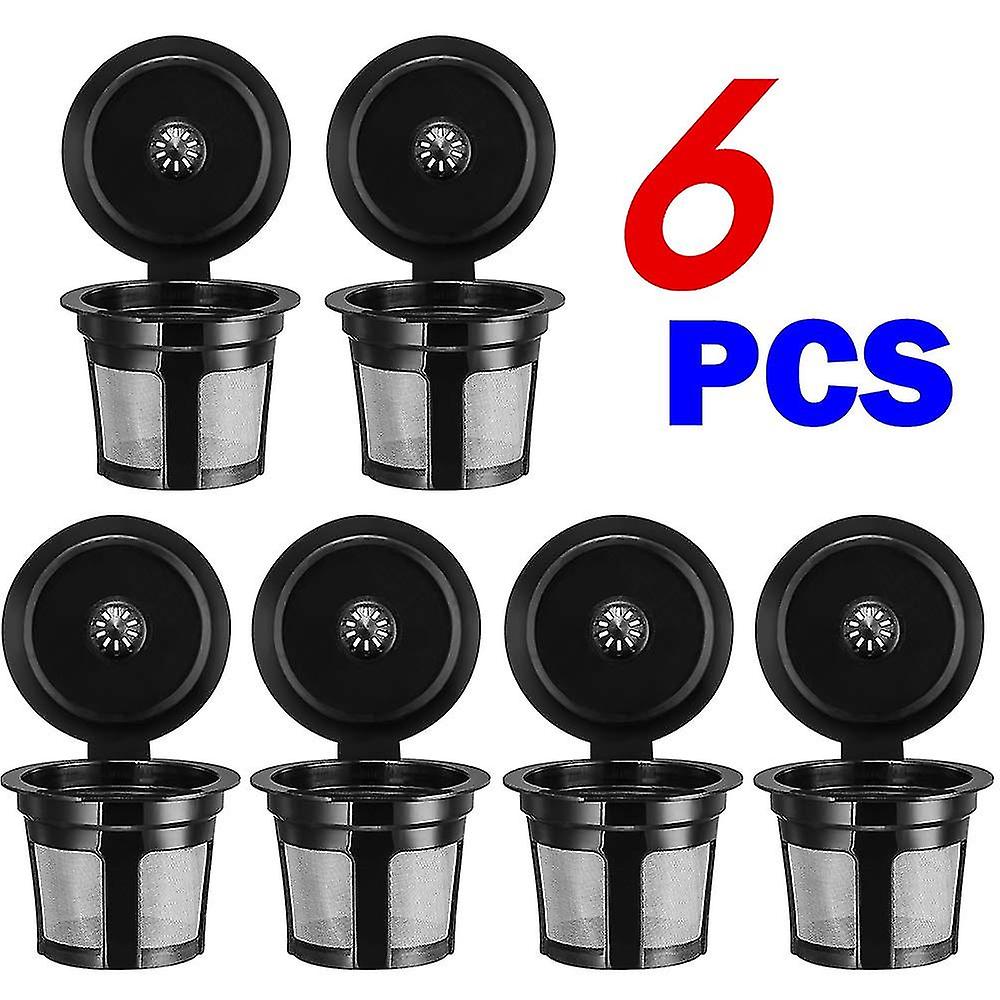 Coffee Filter,6pcs Reusable Refillable K-cup Coffee Filter