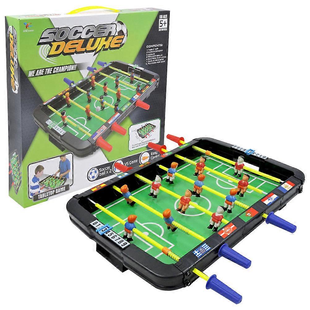 Foosball Table Mini Tabletop Billiard Game for Playing 3Pcs Set