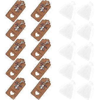 Creative Key Chain Tags 30Pcs Multi Color Plastic DIY Props with Delicate Design for Key Storage