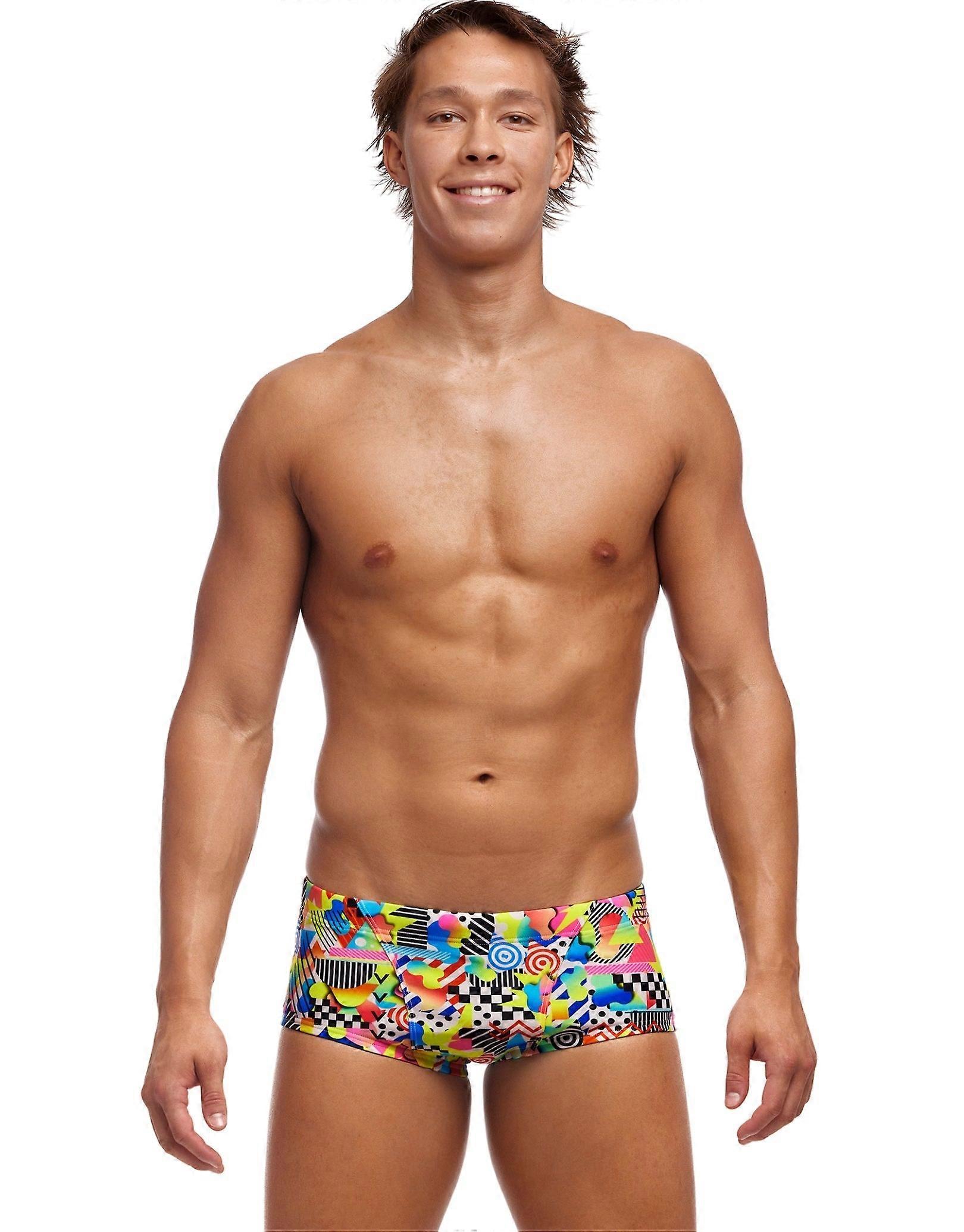 Funky Trunks Junk Yard Classic Swim Trunks - Multi