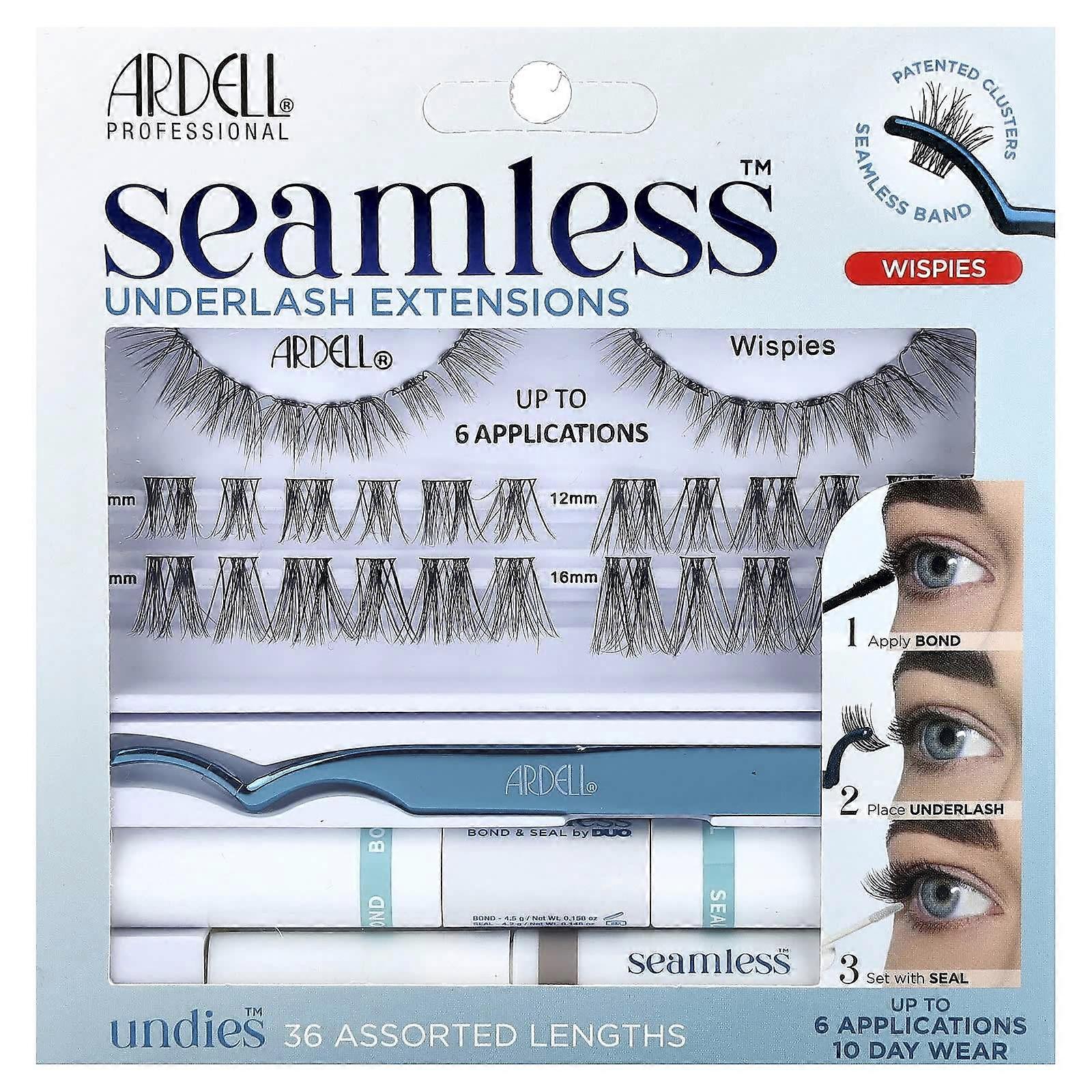 Ardell, Seamless™, Underlash Extensions Kit, Wispies , 39 Piece Kit