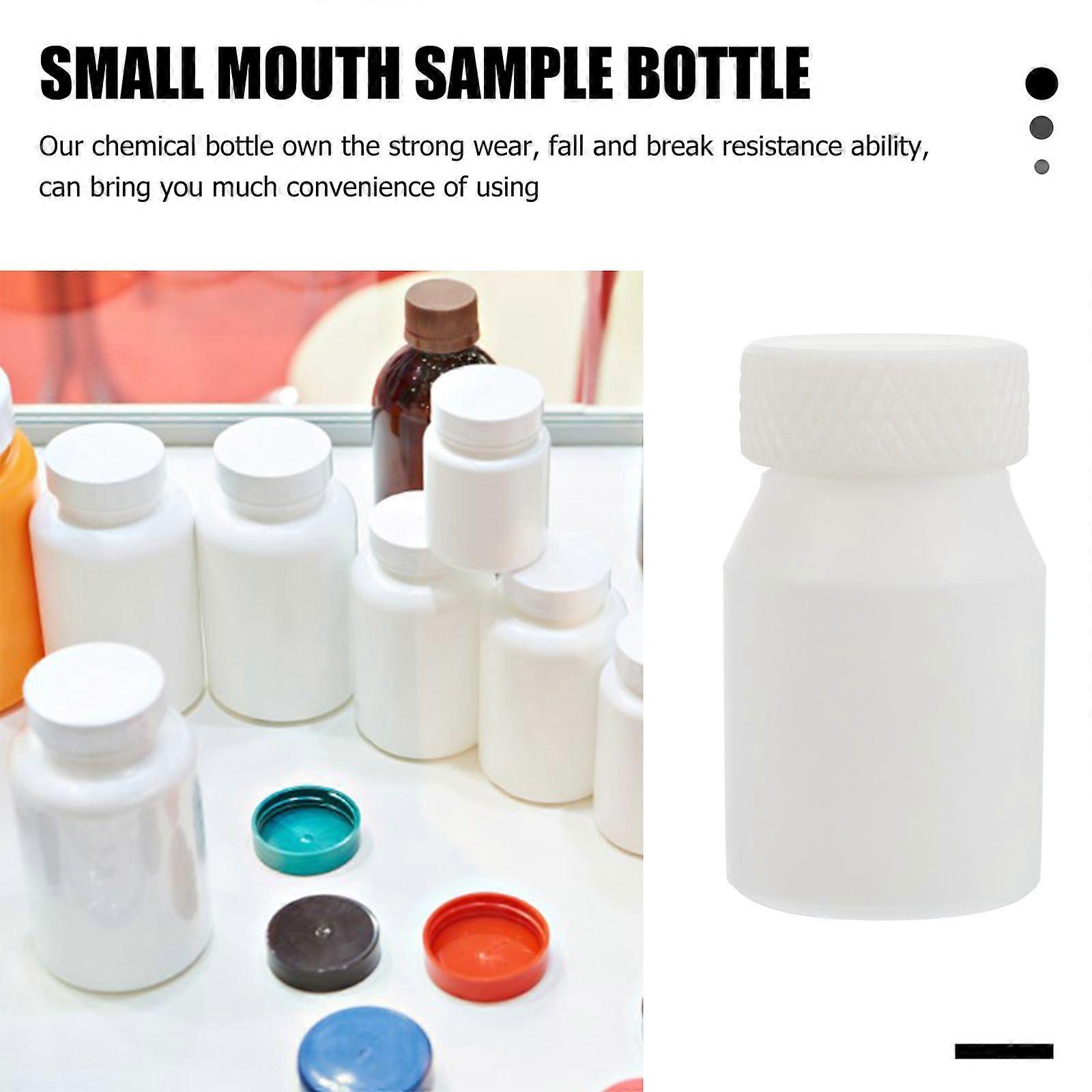 Chemical Reagent Bottle Plastic Sample Bottle 25ml Refillable Container