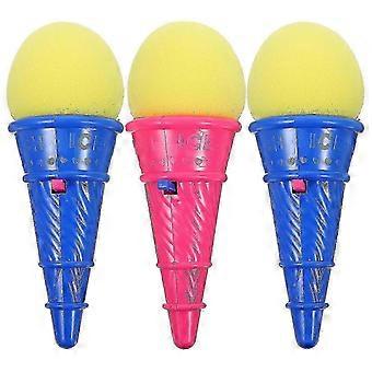 3pcs Ice Cream Shooters Ice Cream Shape Toy Kid's Outdoor Toys Outdoor Launch Toy