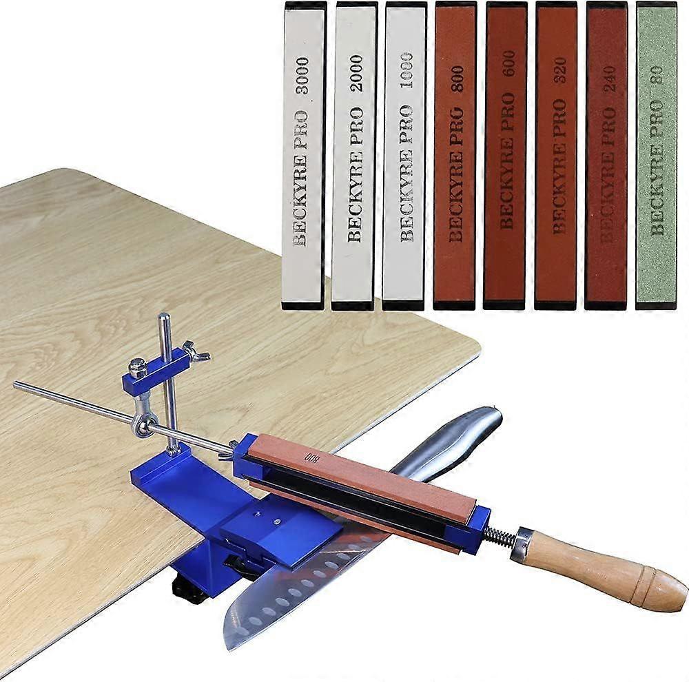 Portable Cutter Sharpener Professional Metal Kitchen Sharpening System Tools Fix-Angle Whetstone