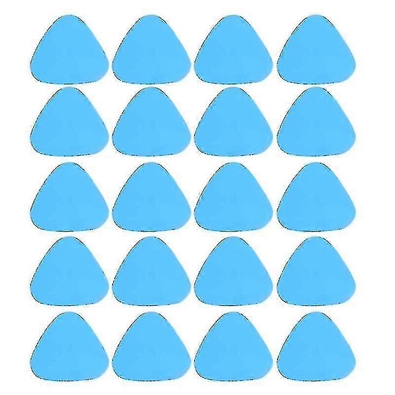 Triangle Plastic Scraper Pry Opening Tool Auto Window Tint Foil Car Scraper 20x