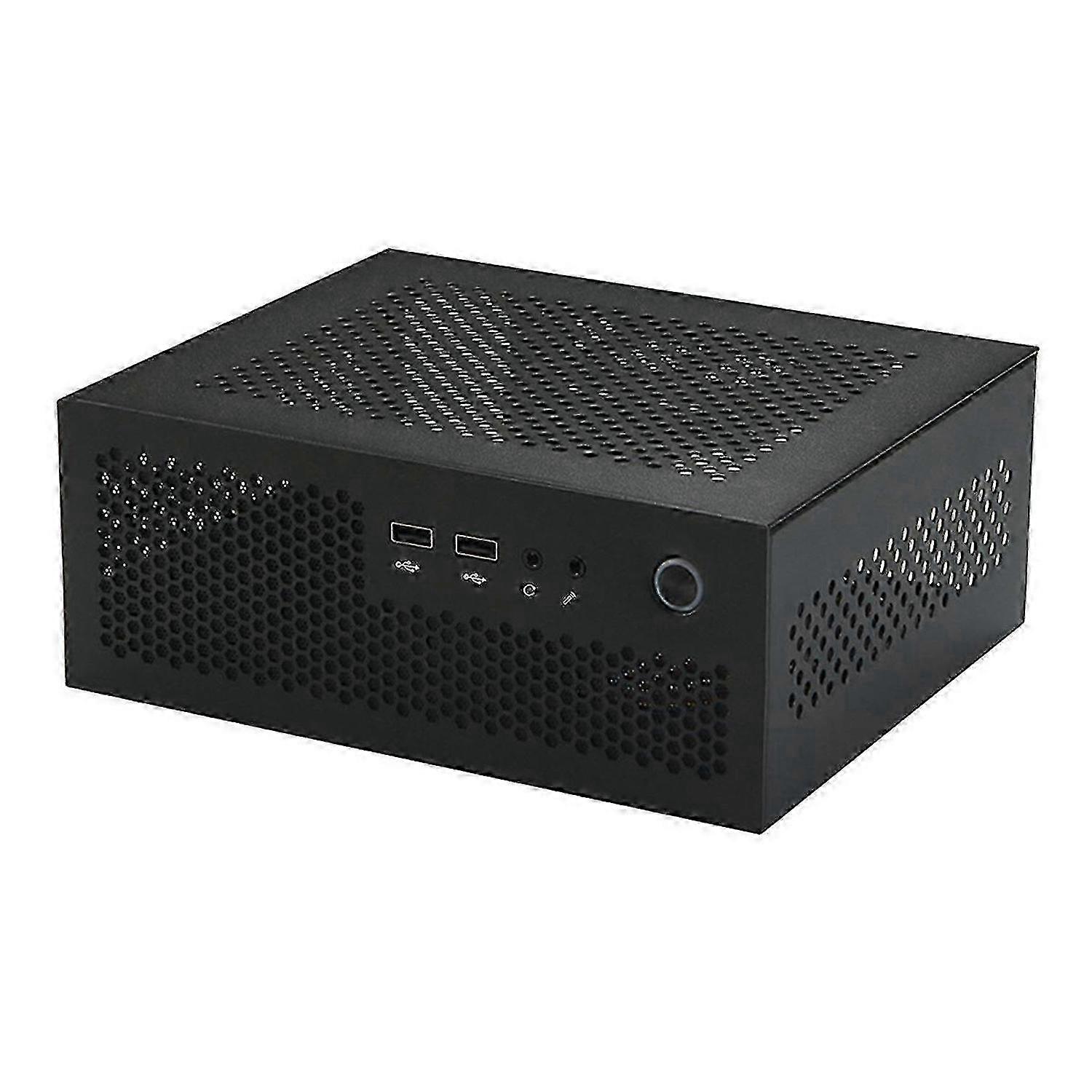 A09 HTPC Computer Case Mini ITX Gaming PC Chassis Desktop Chassis USB2.0 Computer Case Home Computer