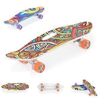 Byox Skateboard 26 Pollici Con Maniglia PU Ruote Leggere ABEC-7 Alluminio 100 kg LED