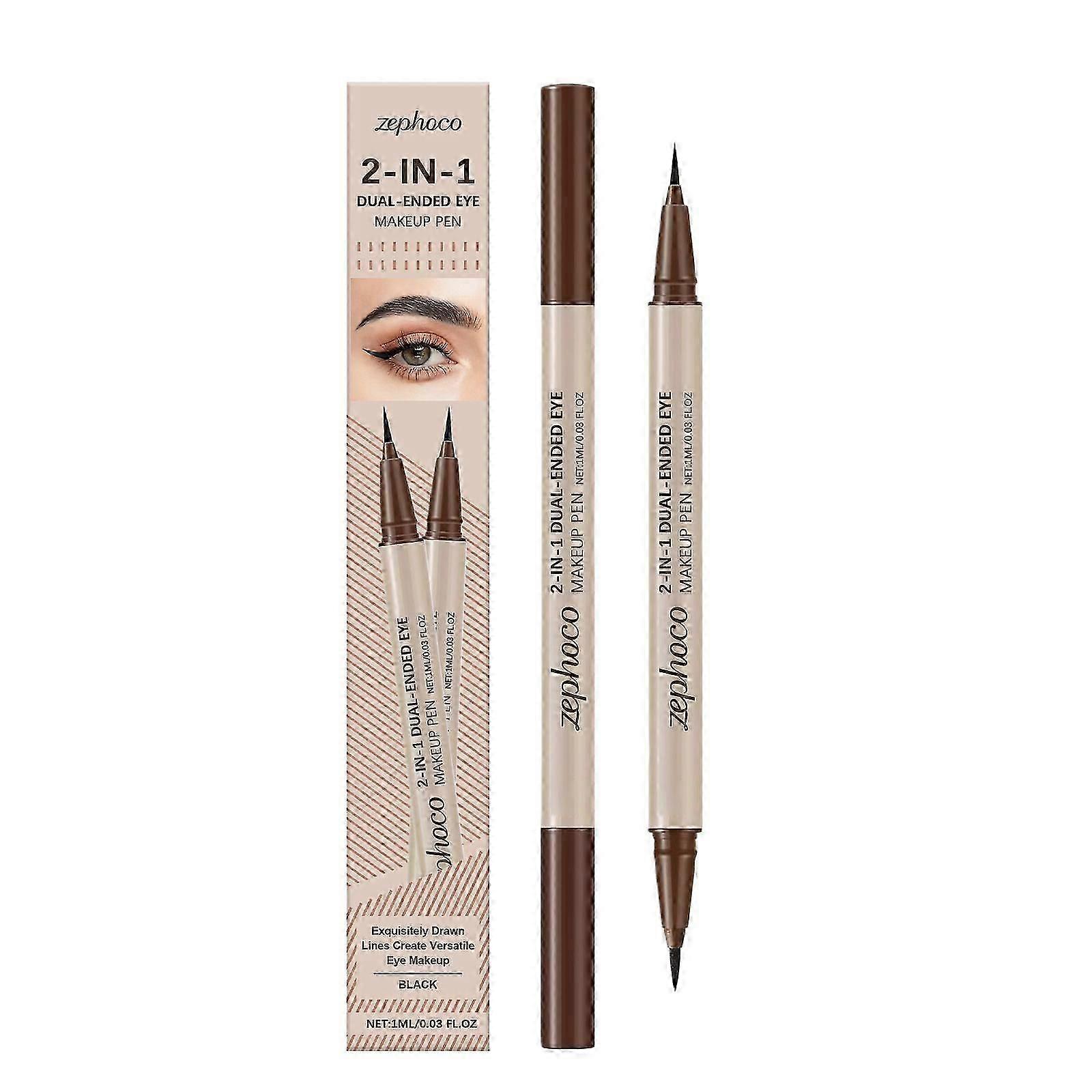 Double-Headed Liquid Eyeliner (Black)